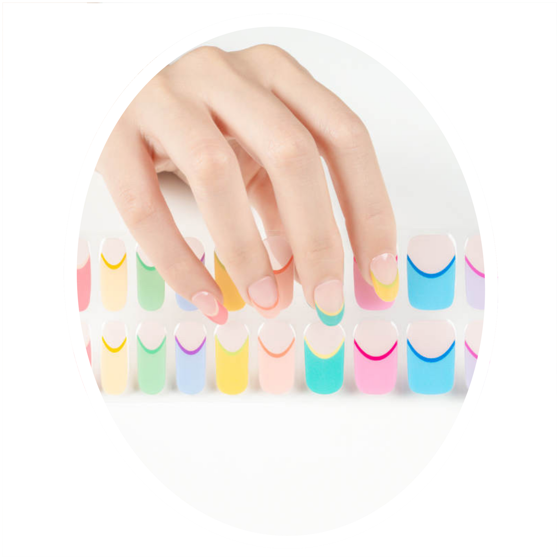 Kit d'ongles en gel stickers - Paris – Aglaé Nail